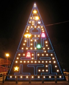 Pac-Man Chrismas Tree