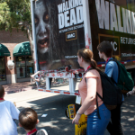  The Walking Dead con publicidad que asusta!