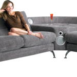  El sofá ideal para todo geek: Sound Sofa
