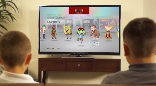  Netflix lanza en Xbox 360 su sección «Solo para niños»