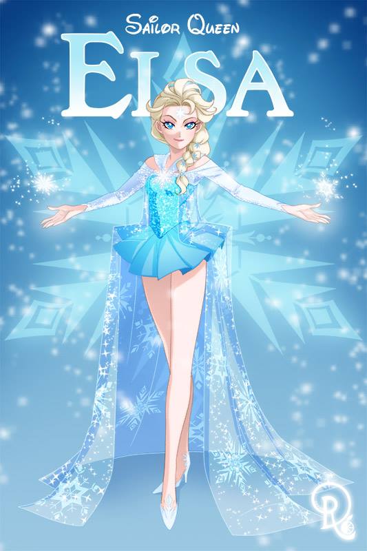 Sailor Princesa Elsa de Frozen