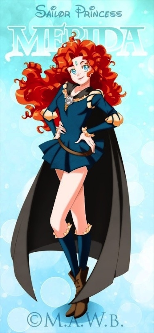 Sailor Princesa Merida